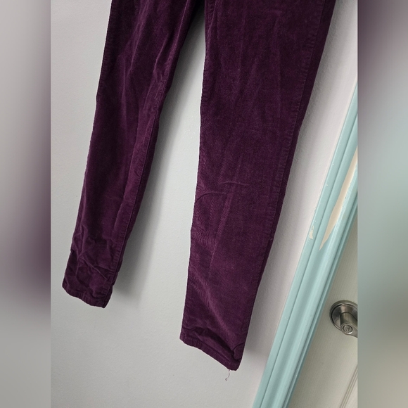 Seven 7 Purple Corduroy Pants Size 6 - Picture 4 of 9